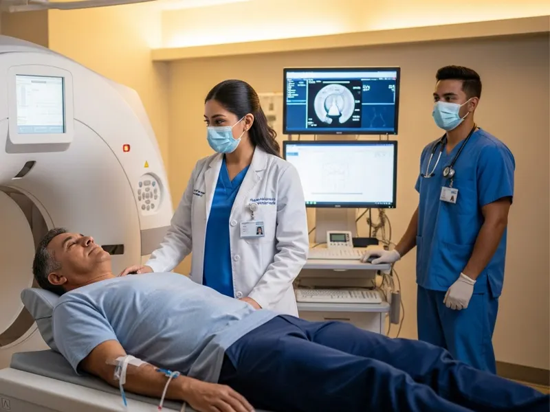 Imagen de alta resolución de tomógrafo